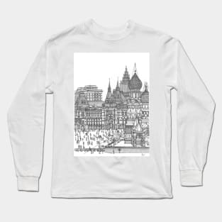 Red Square Moscow Long Sleeve T-Shirt